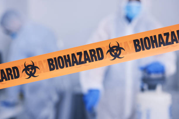 Professional Blood Cleanup technician working in Medical Lake, WA